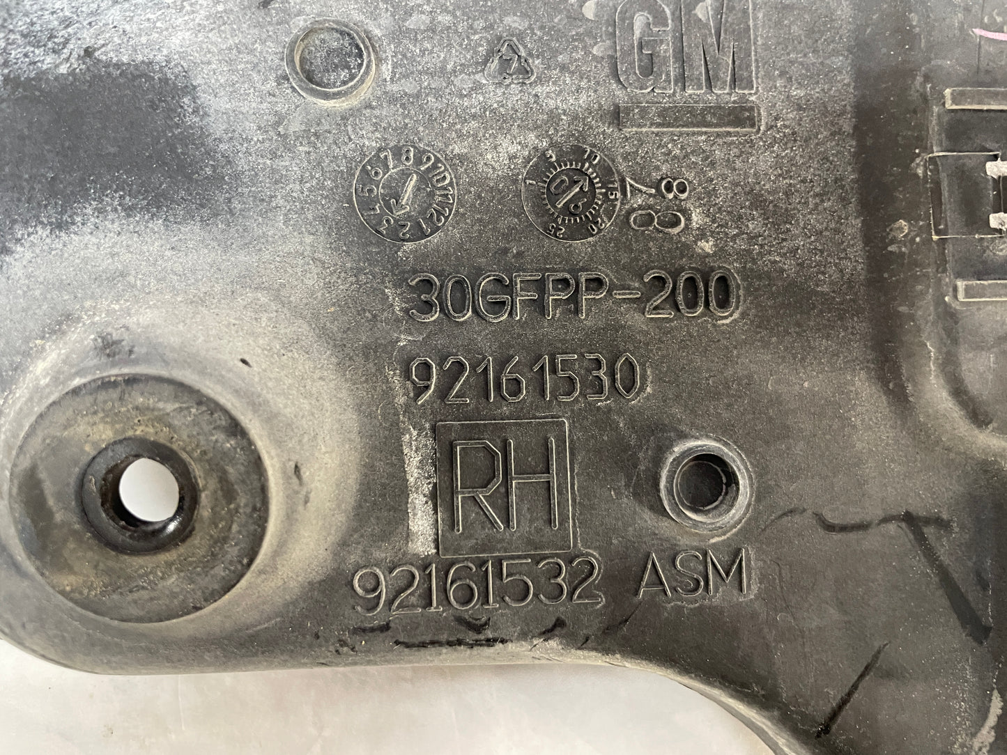 2009 Pontiac G8 GT Complete Rear Bumper Brackets Mounts Supports Guides Set OEM