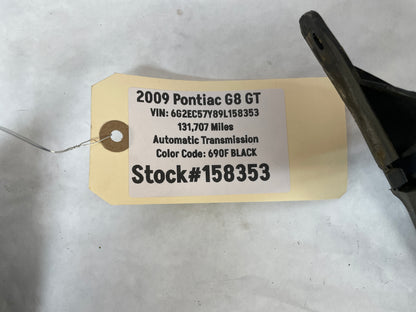 2009 Pontiac G8 GT Complete Rear Bumper Brackets Mounts Supports Guides Set OEM