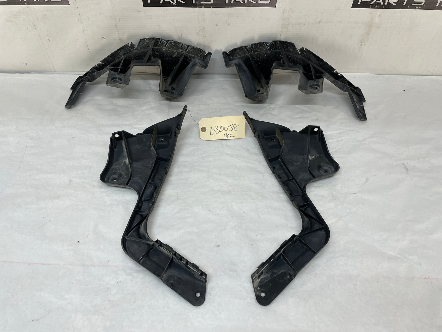 2009 Pontiac G8 GT Complete Rear Bumper Brackets Mounts Supports Guides Set OEM