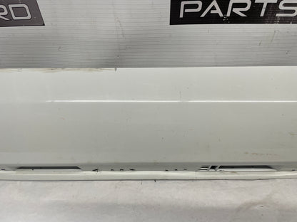 2012 Chevy Caprice PPV RH Passenger Rocker Molding Side Skirt Panel Trim White OEM