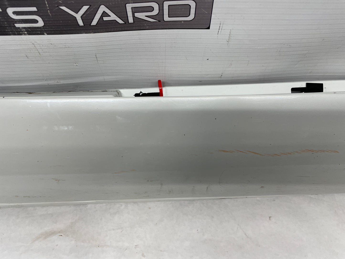 2012 Chevy Caprice PPV RH Passenger Rocker Molding Side Skirt Panel Trim White OEM