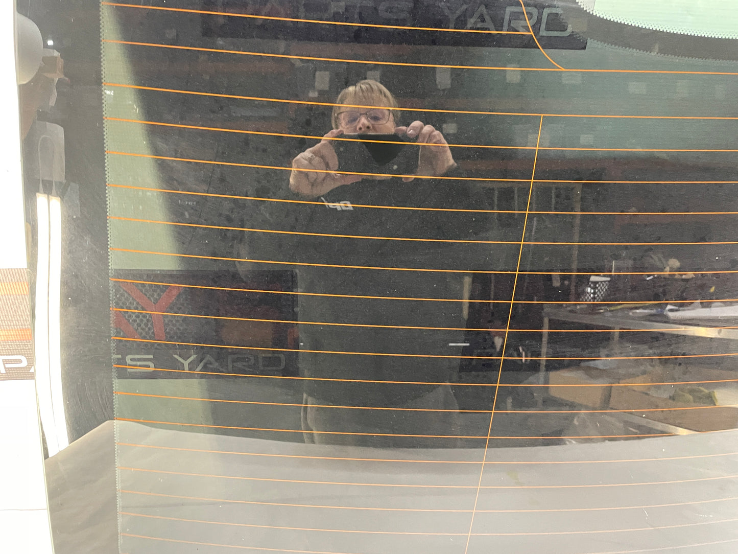 2017 Chevy SS Sedan Rear Back Glass Windshield Window OEM LOCAL PICK UP - Day's Parts Yard