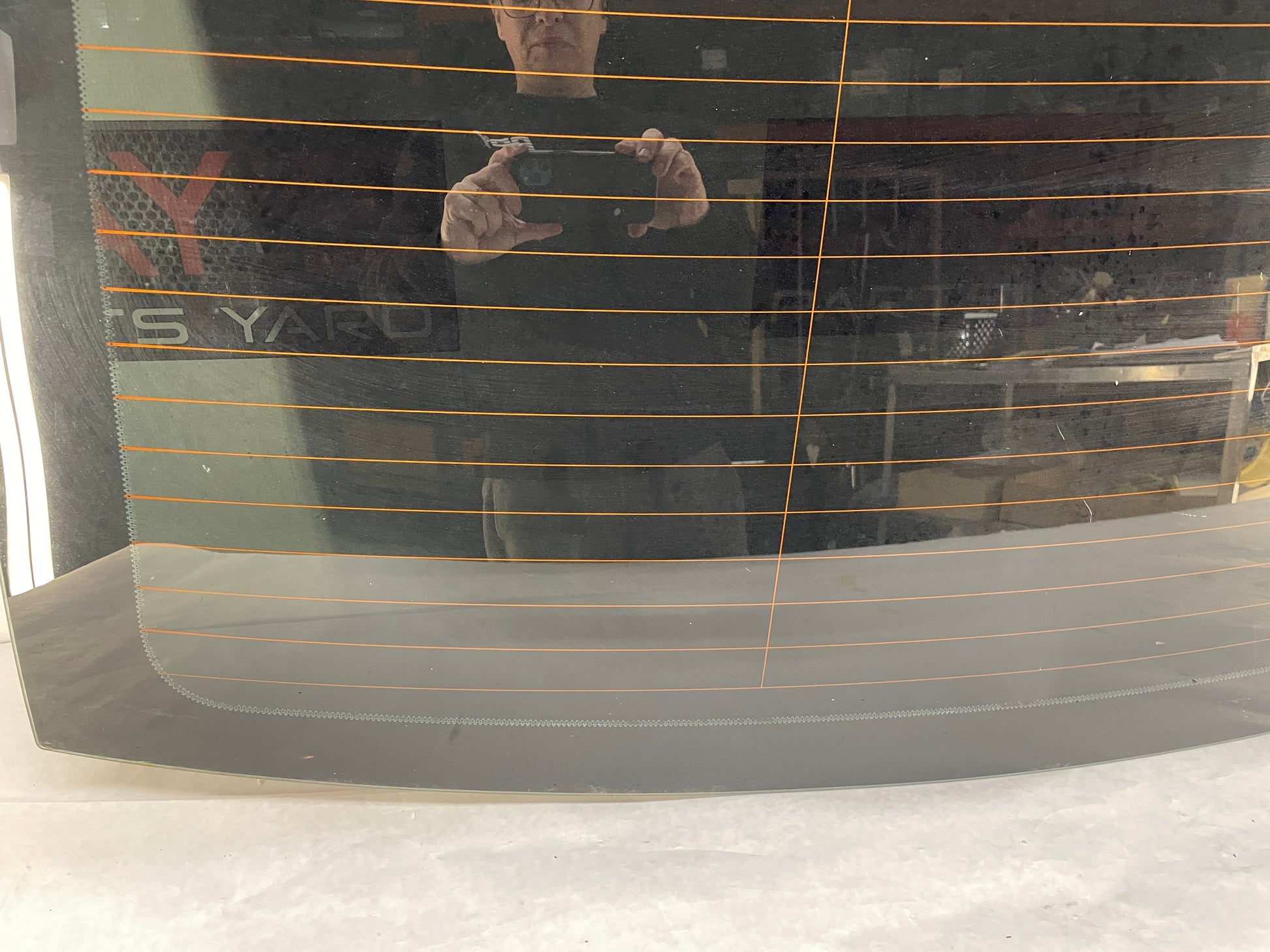 2017 Chevy SS Sedan Rear Back Glass Windshield Window OEM LOCAL PICK UP - Day's Parts Yard