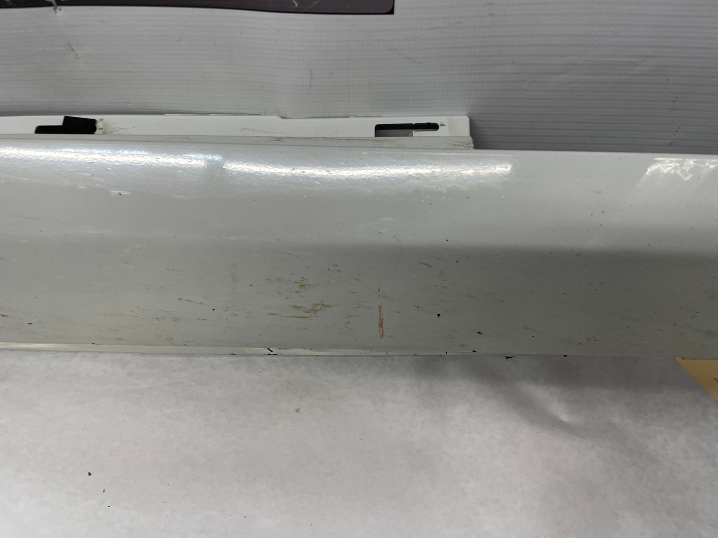 2012 Chevy Caprice PPV RH Passenger Rocker Molding Side Skirt Panel Trim White OEM