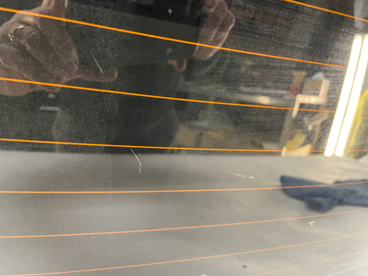 2017 Chevy SS Sedan Rear Back Glass Windshield Window OEM LOCAL PICK UP - Day's Parts Yard