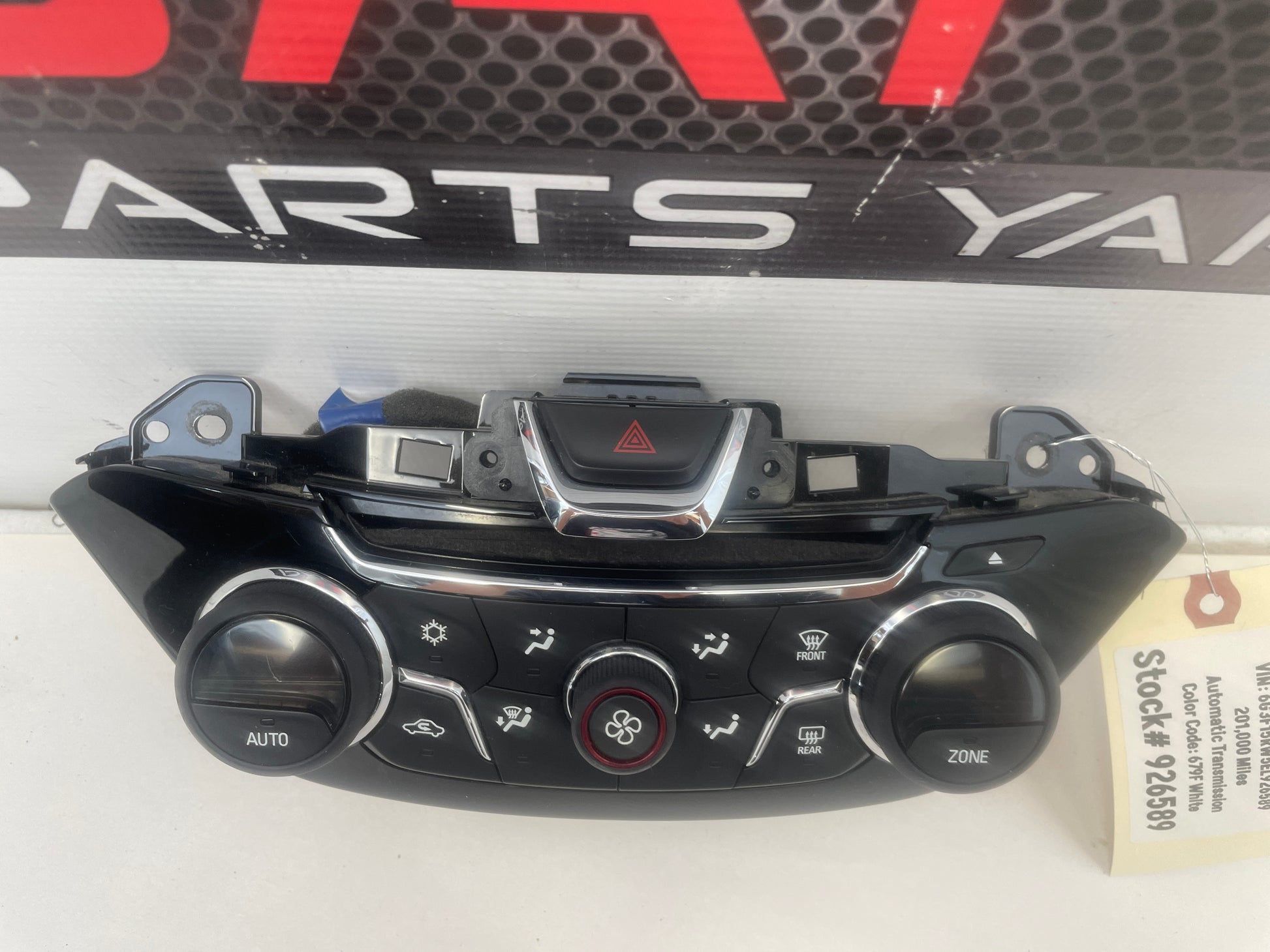 2014 Chevy SS Sedan HVAC Controls Heat A/C Control Unit OEM - Day's Parts Yard