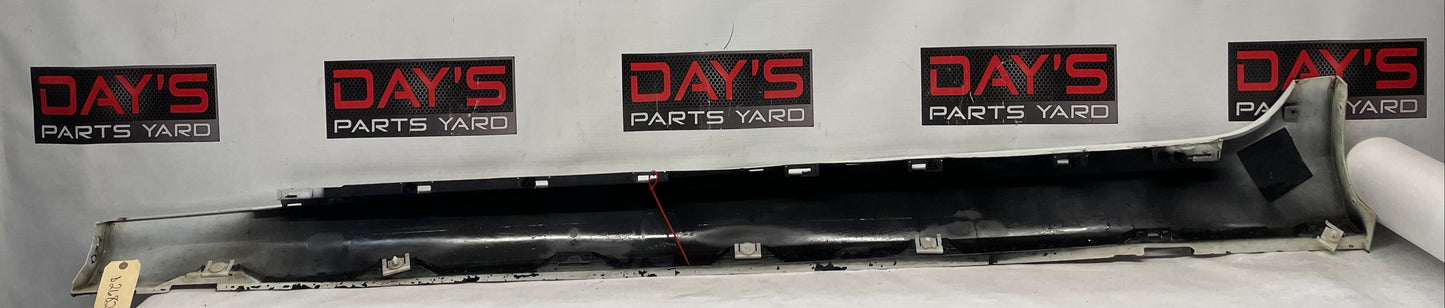 2012 Chevy Caprice PPV RH Passenger Rocker Molding Side Skirt Panel Trim White OEM