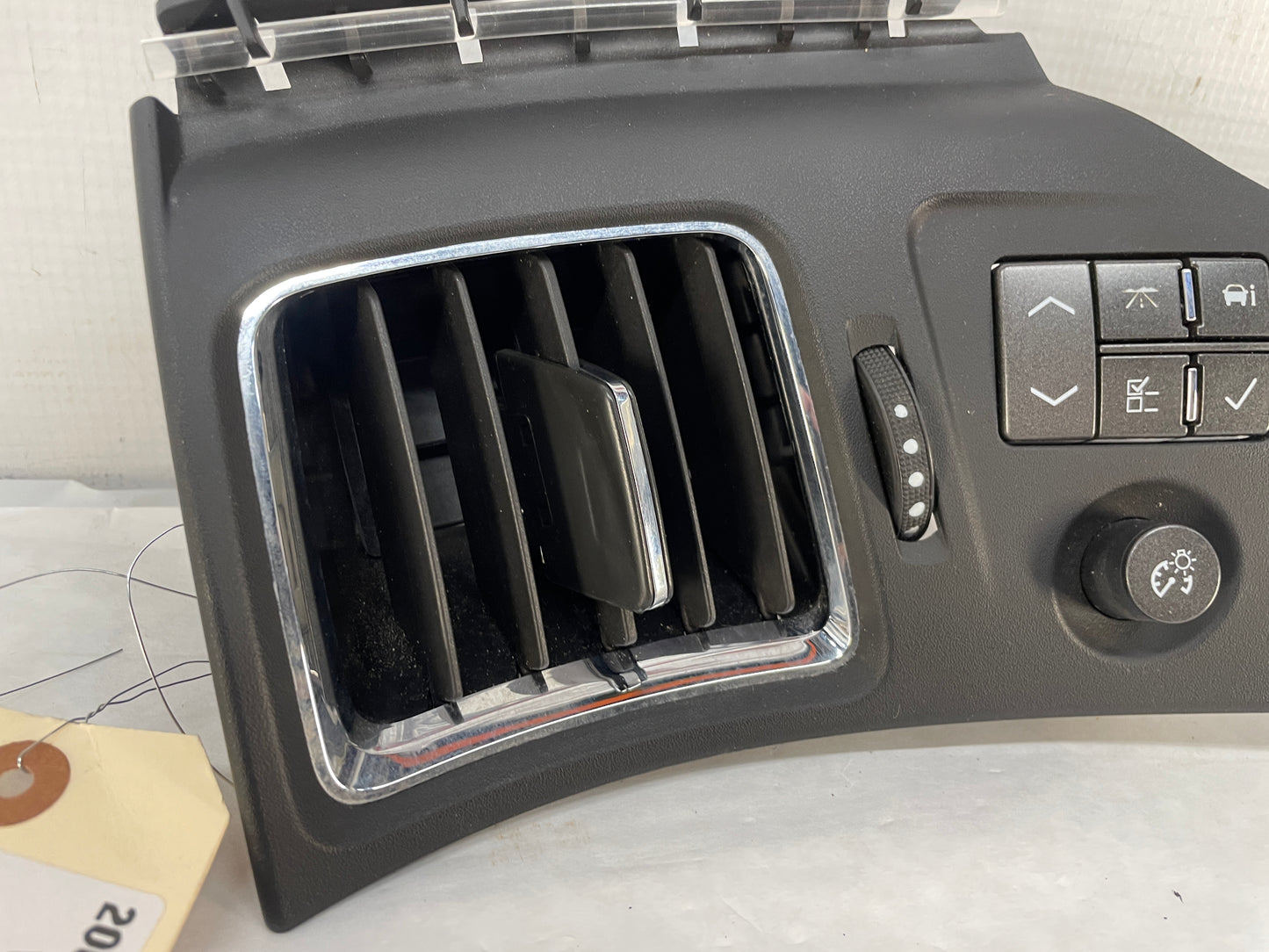 2009 Cadillac CTS-V Sedan LH Driver Dash Air Vent Grille w/ Switches OEM - Day's Parts Yard
