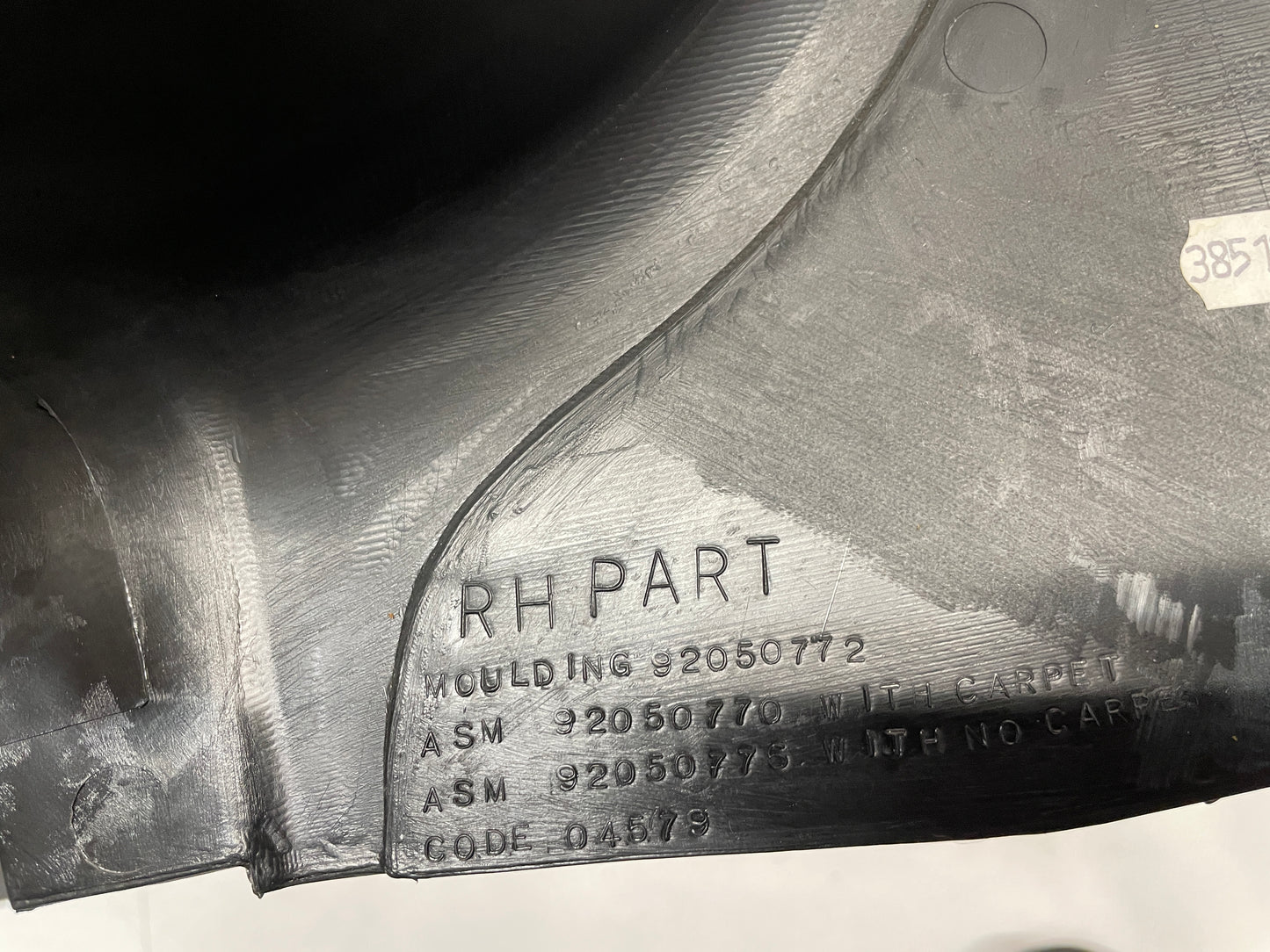 2006 Pontiac GTO RH & LH Interior Kick Panel Trim Molding OEM - Day's Parts Yard