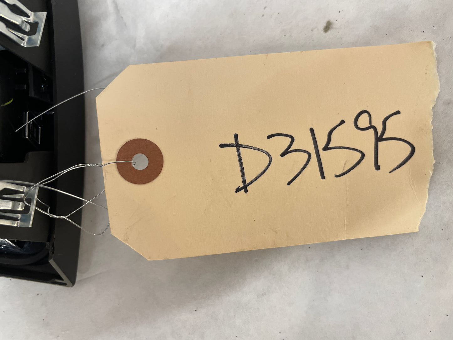 2009 Cadillac CTS-V Sedan LH Driver Dash Air Vent Grille w/ Switches OEM - Day's Parts Yard