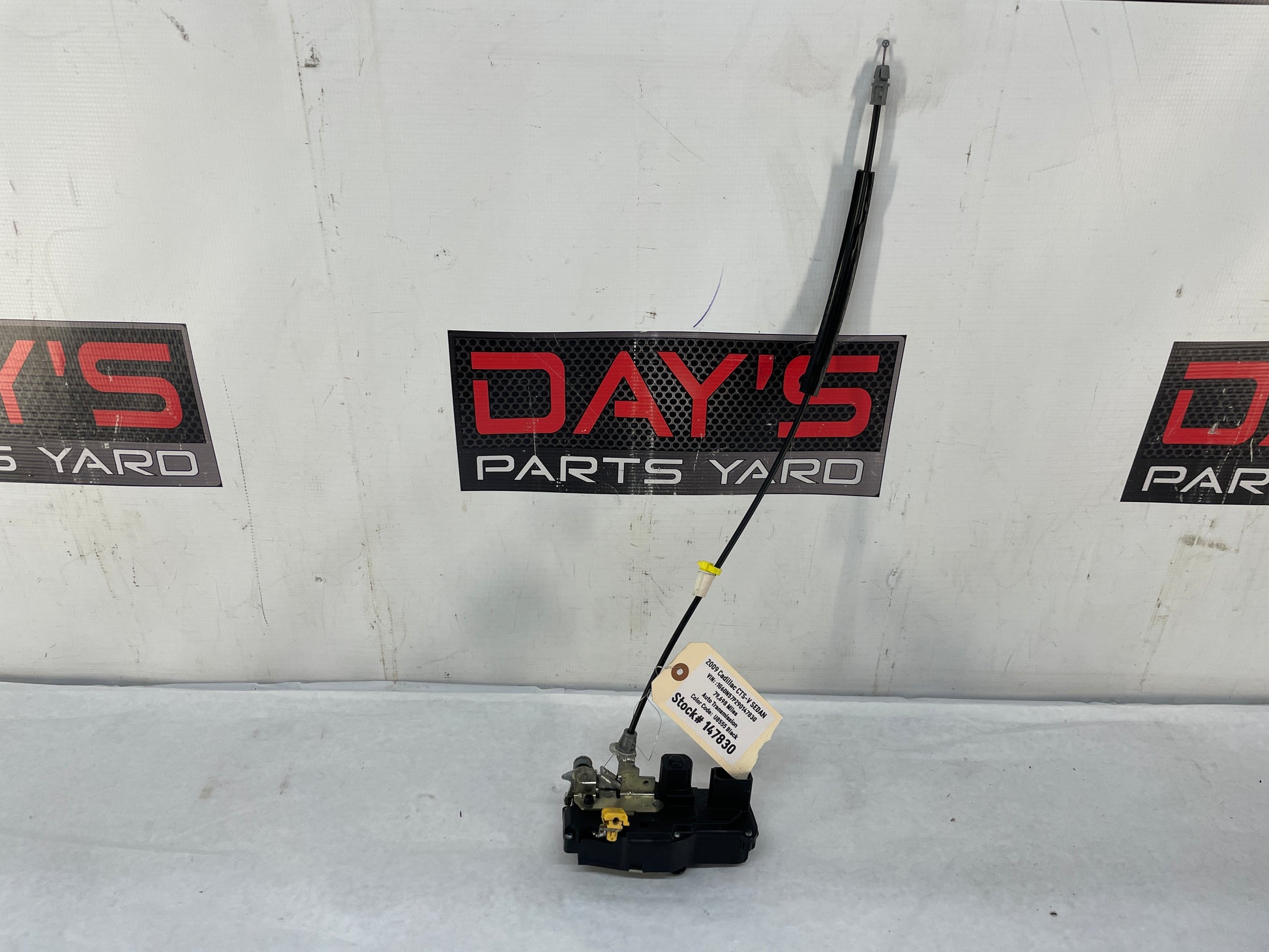 2009 Cadillac CTS-V Sedan LH Driver Front Door Lock Actuator OEM - Day's Parts Yard