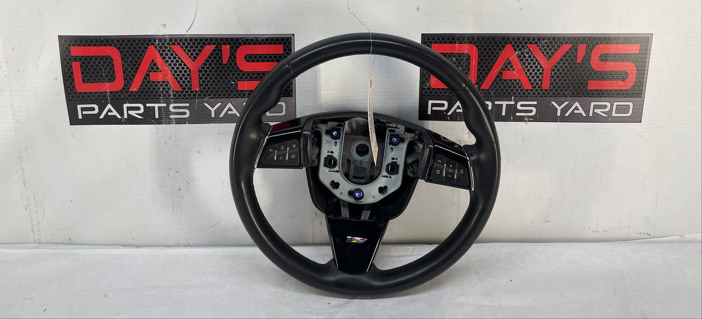 2009 Cadillac CTS-V Sedan Leather Steering Wheel OEM - Day's Parts Yard