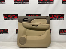 2009 GMC Sierra 2500HD SLT  Passenger Rear Interior Door Panel OEM - Day's Parts Yard