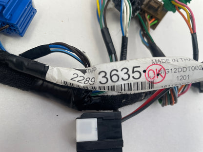 2014 Cadillac CTS-V Coupe LH Driver Door Wire Wiring Harness OEM - Day's Parts Yard