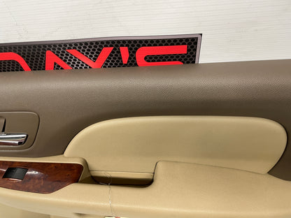 2009 GMC Sierra 2500HD SLT  Passenger Rear Interior Door Panel OEM - Day's Parts Yard