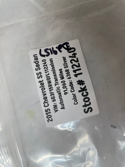 2015 Chevy SS Sedan Positive Terminal Battery Fuse Block Link OEM