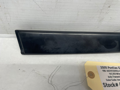 2005 Pontiac GTO LH Driver Exterior B Pillar Window Trim Cover Applique Molding OEM - Day's Parts Yard