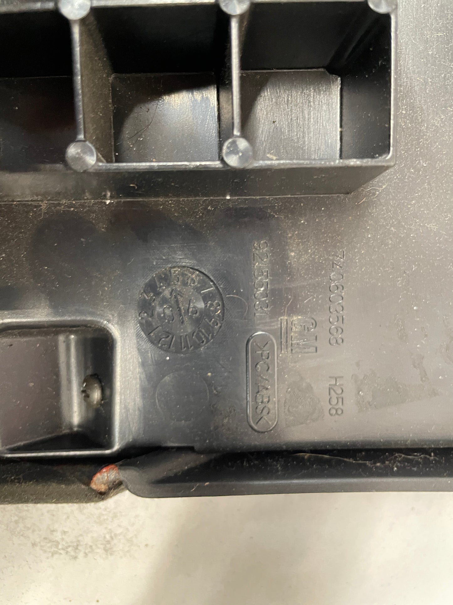 2006 Pontiac GTO Black Suede Interior Knee Bolster Fuse Box Block Cover OEM - Day's Parts Yard