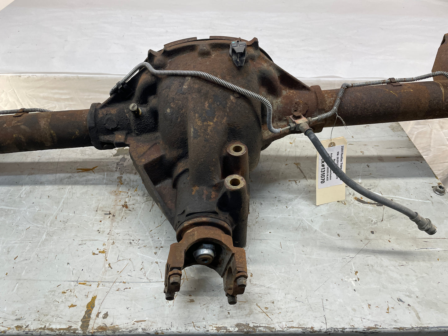 2001 Pontiac Firebird Trans AM Rear End Axle Differential 3.23 LSD 3 Channel OEM - Day's Parts Yard