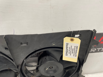 2005 Pontiac GTO Dual Radiator Electric Cooling Fans Shroud Assembly OEM - Day's Parts Yard