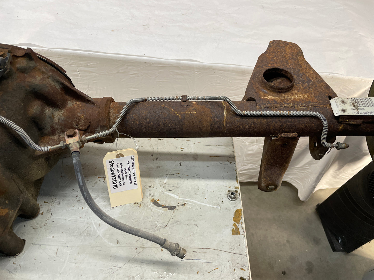 2001 Pontiac Firebird Trans AM Rear End Axle Differential 3.23 LSD 3 Channel OEM - Day's Parts Yard