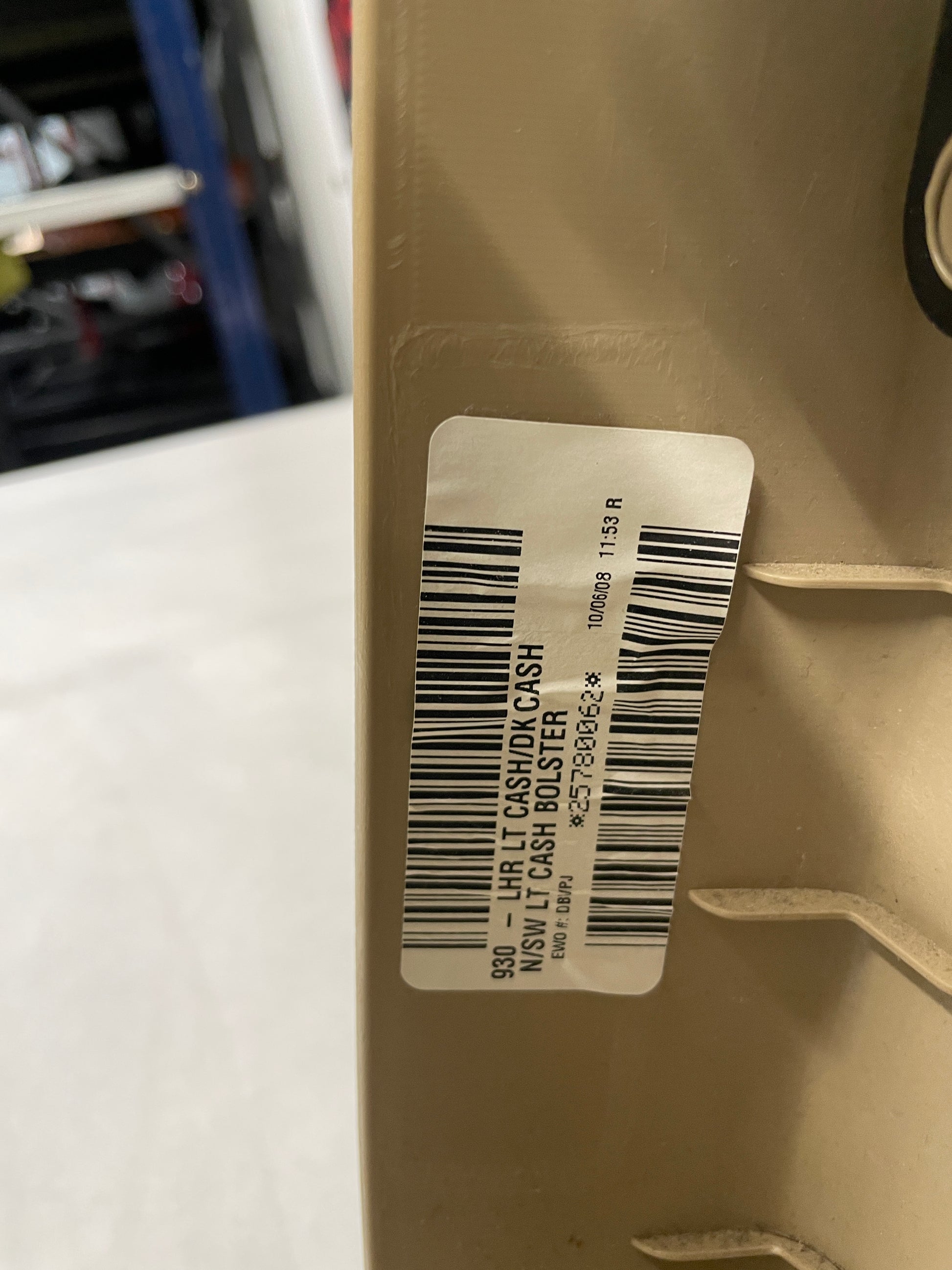 2009 GMC Sierra 2500HD SLT LH Driver Rear Interior Door Panel Cashmere Tan OEM - Day's Parts Yard