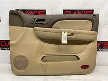 2009 GMC Sierra 2500HD SLT Passenger Front Interior Door Panel Cashmere Tan OEM - Day's Parts Yard