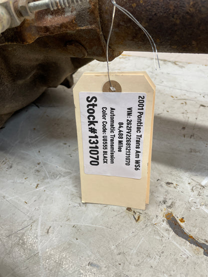 2001 Pontiac Firebird Trans AM Rear End Axle Differential 3.23 LSD 3 Channel OEM - Day's Parts Yard