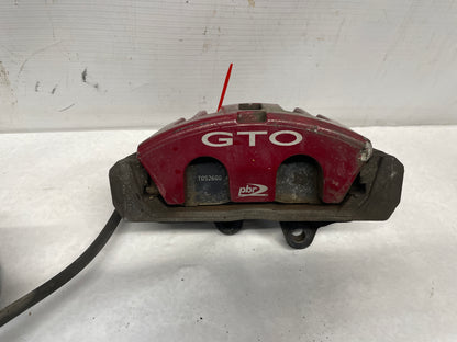 2005 Pontiac GTO Front PBR Brake Calipers w/ Rotors OEM - Day's Parts Yard