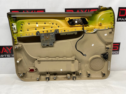 2009 GMC Sierra 2500HD SLT Passenger Front Interior Door Panel Cashmere Tan OEM - Day's Parts Yard