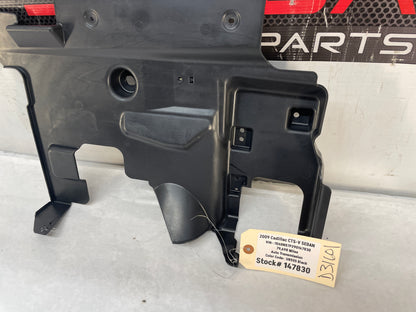 2009 Cadillac CTS-V LH Driver Lower Dash Instrument Panel Insulator Cover Trim OEM - Day's Parts Yard