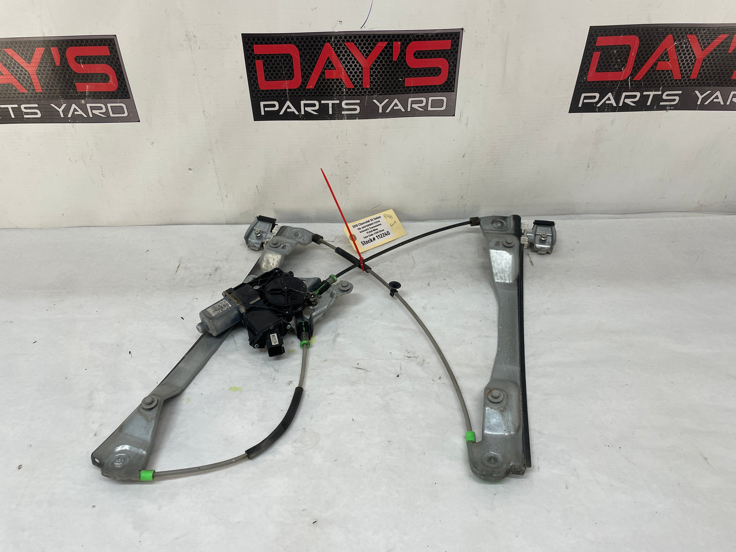 2015 Chevy SS Sedan RH Passenger Front Window Regulator Motor OEM