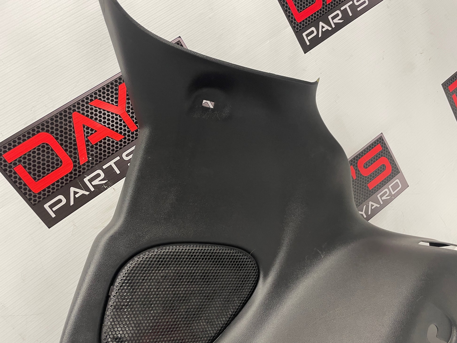 2002 Chevy Camaro Z28 RH Passenger Rear Interior Quarter Trim Panel Black Ebony OEM - Day's Parts Yard