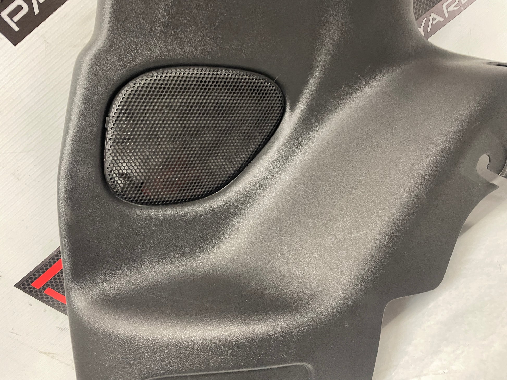 2002 Chevy Camaro Z28 RH Passenger Rear Interior Quarter Trim Panel Black Ebony OEM - Day's Parts Yard
