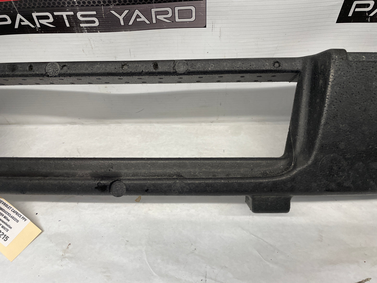 2012 Chevy Caprice PPV Rear Bumper Energy Impact Foam Absorber OEM