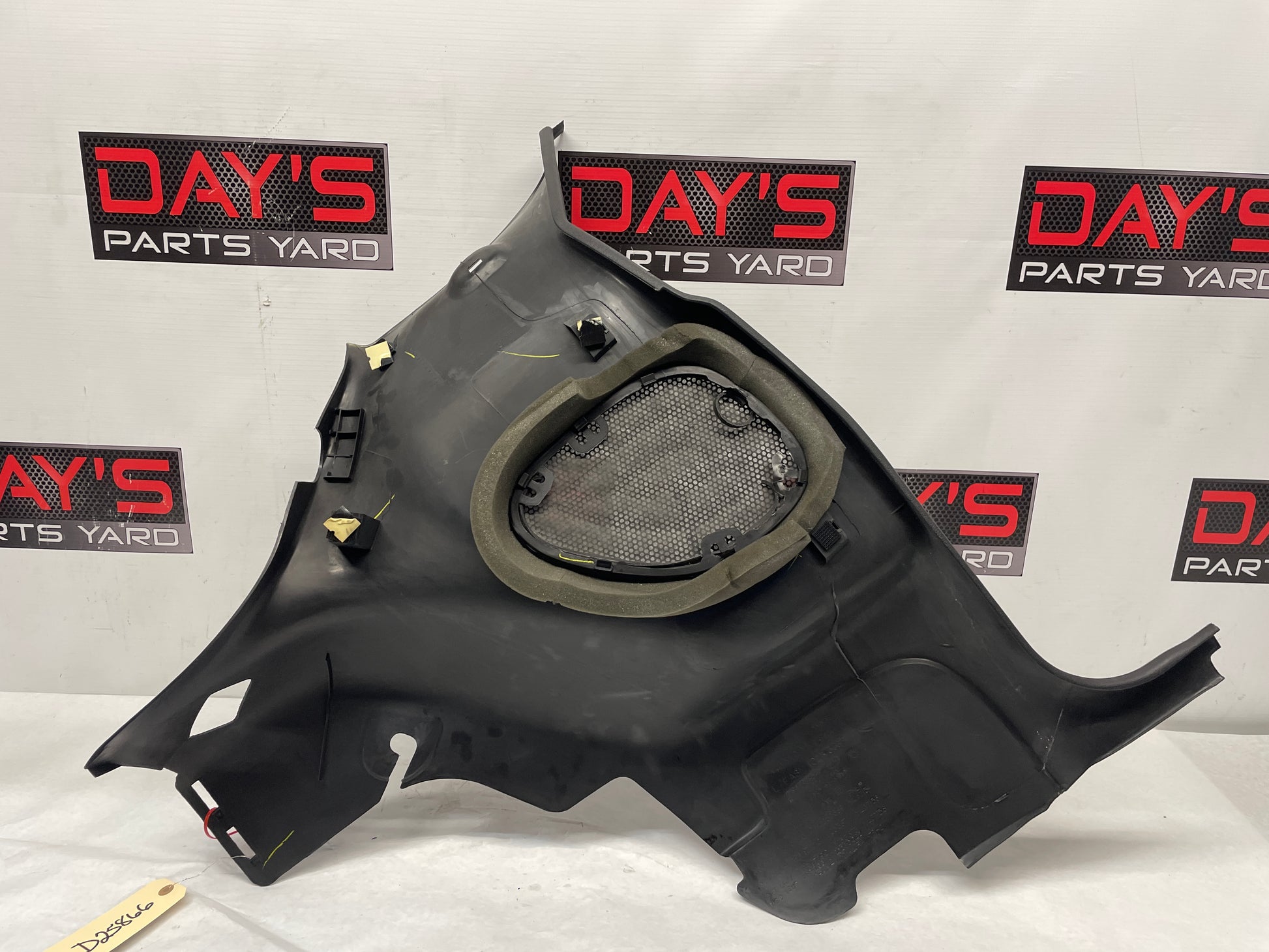 2002 Chevy Camaro Z28 RH Passenger Rear Interior Quarter Trim Panel Black Ebony OEM - Day's Parts Yard