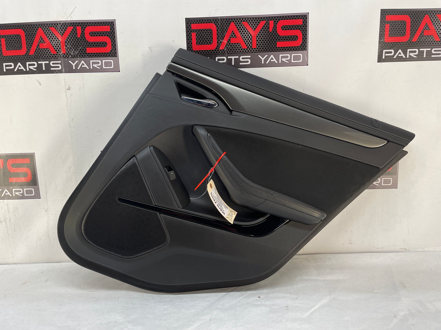 2009 Cadillac CTS-V Sedan RH Passenger Rear Interior Door Panel Trim OEM - Day's Parts Yard