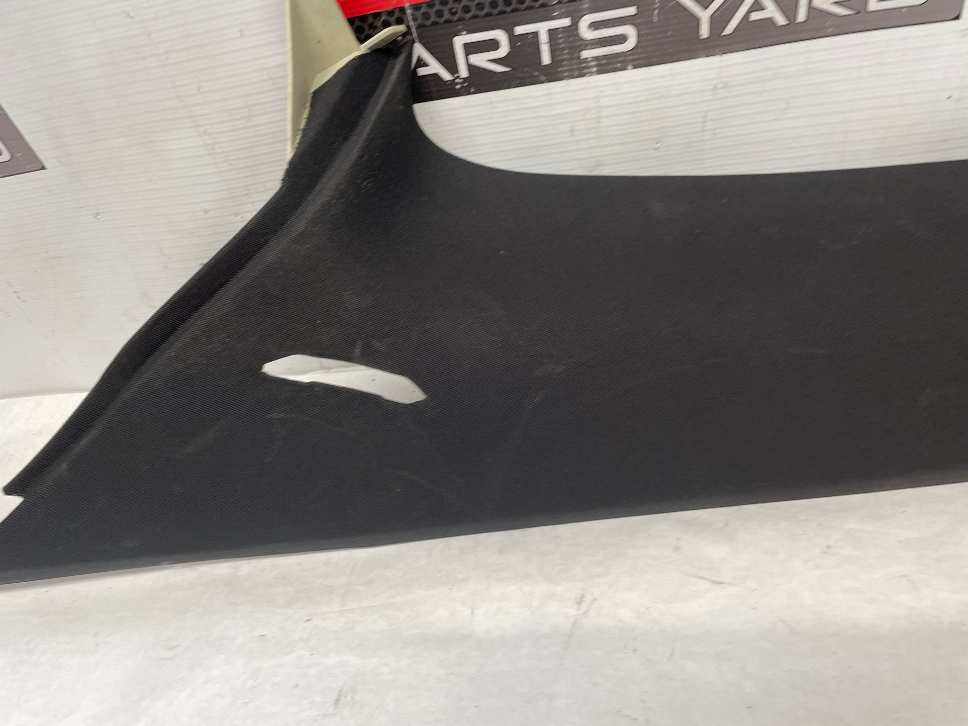 2006 Pontiac GTO RH Passenger Rear Interior Quarter C Pillar Seat Belt Cover Trim Panel OEM - Day's Parts Yard