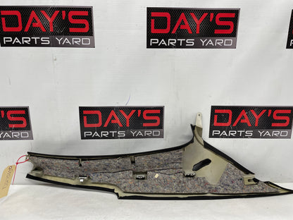 2006 Pontiac GTO RH Passenger Rear Interior Quarter C Pillar Seat Belt Cover Trim Panel OEM - Day's Parts Yard