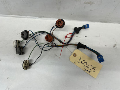 2005 Pontiac GTO RH & LH Taillight Tail Light Wire Wiring Harness Sockets OEM