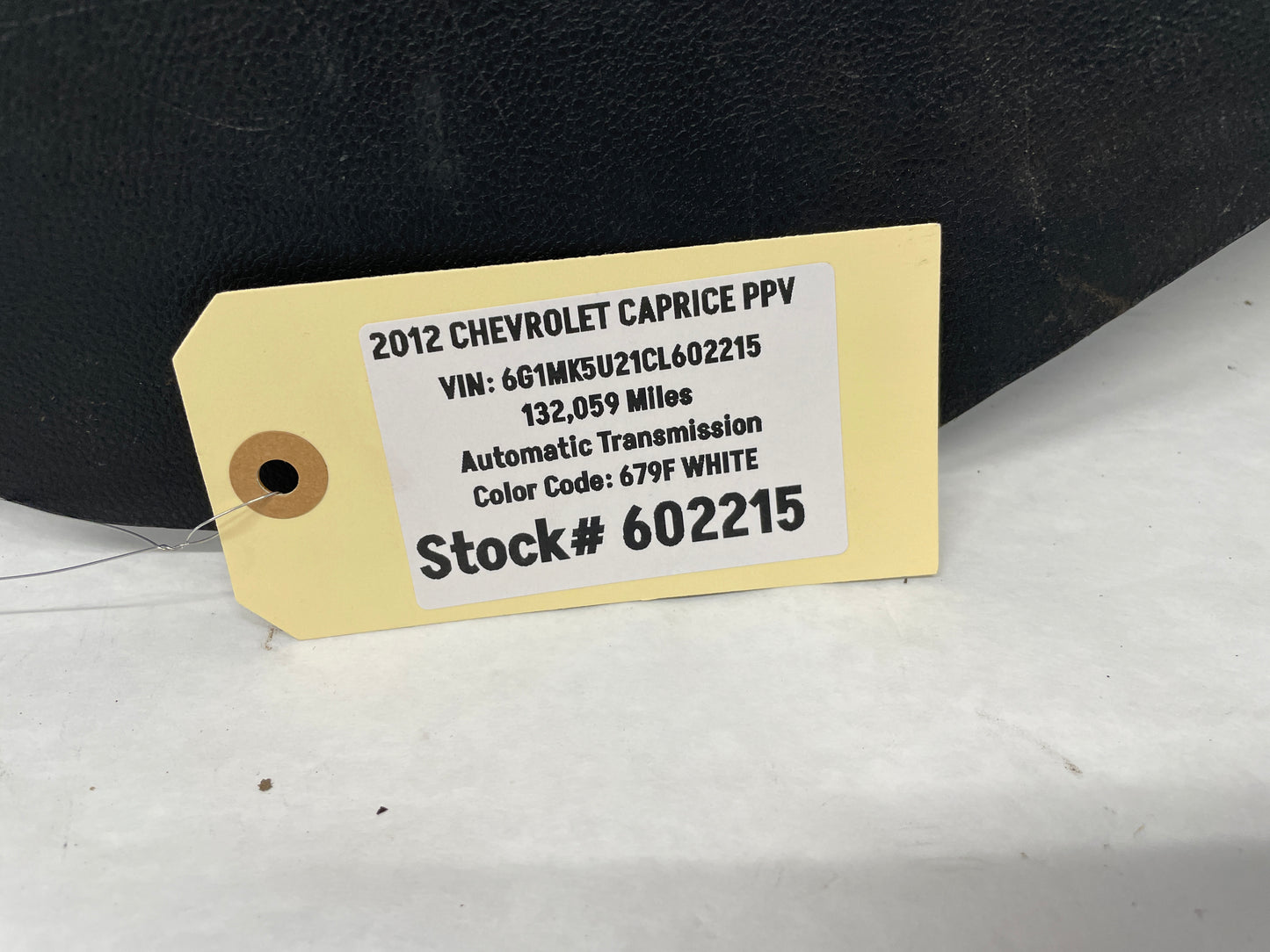 2012 Chevy Caprice PPV RH Passenger Interior Kick Panel Trim OEM