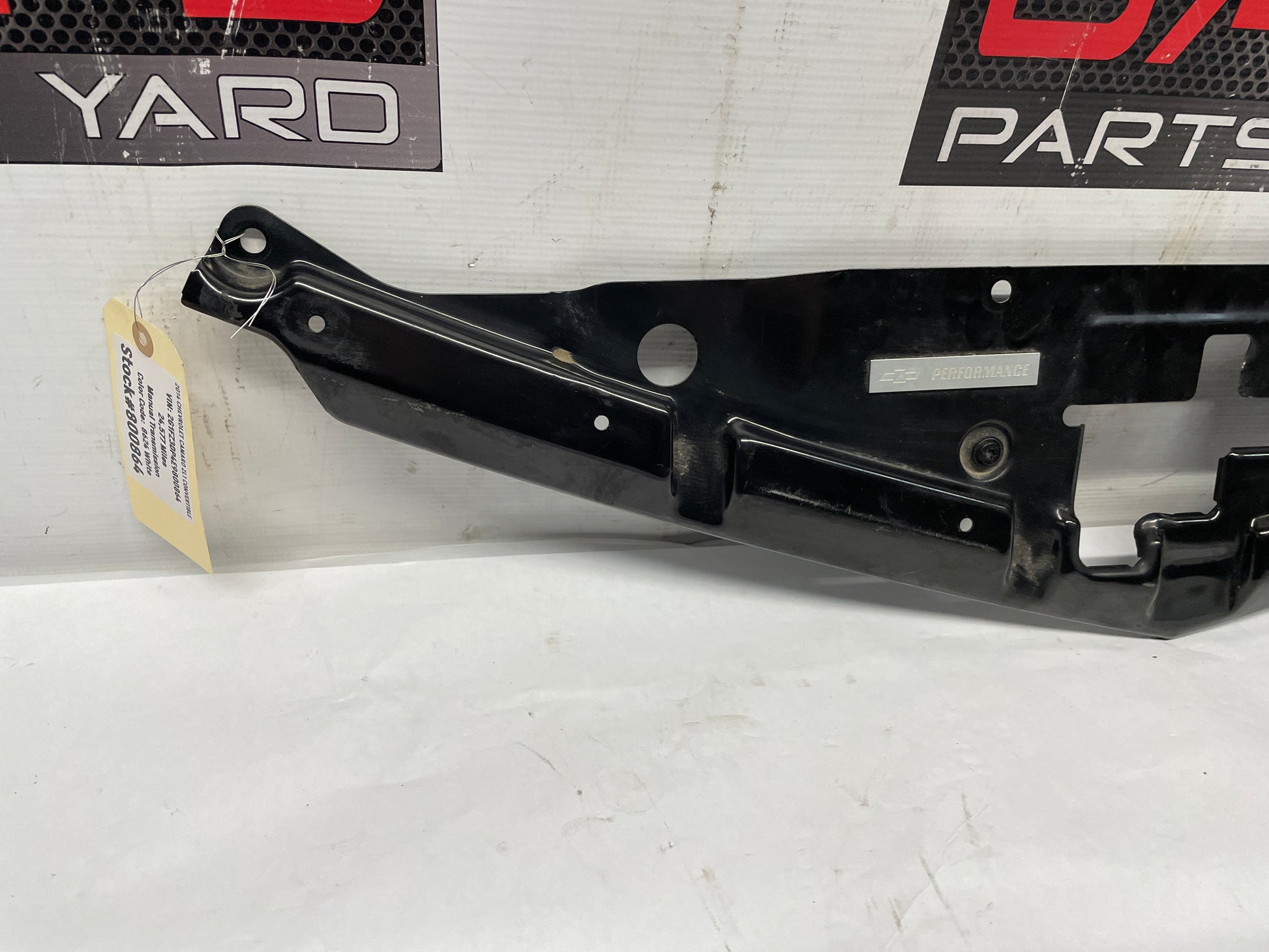 2014 Chevy Camaro ZL1 Upper Radiator Shield Bumper Brace Bracket Support OEM - Day's Parts Yard