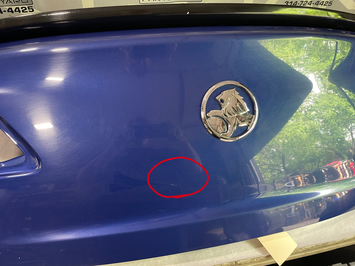 2017 Chevy SS Sedan Trunk Deck Lid w/ Spoiler OEM