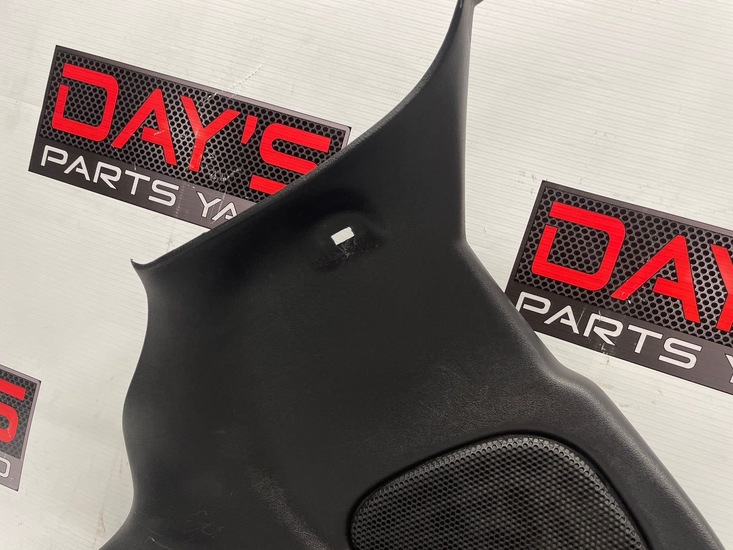 2002 Chevy Camaro Z28 LH Driver Rear Interior Quarter Trim Panel Ebony Black OEM - Day's Parts Yard