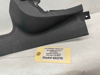 2012 Chevy Caprice PPV LH Driver Rear Door Carpet Retainer Sill Trim Panel Molding OEM