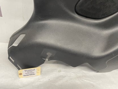 2002 Chevy Camaro Z28 LH Driver Rear Interior Quarter Trim Panel Ebony Black OEM - Day's Parts Yard