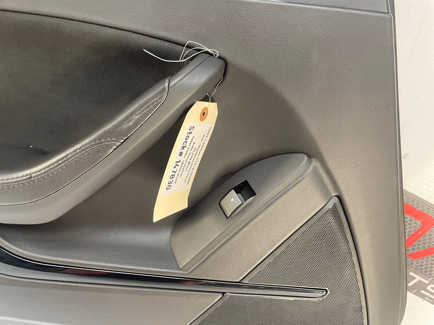 2009 Cadillac CTS-V Sedan LH Driver Rear Interior Door Panel Trim Molding OEM - Day's Parts Yard