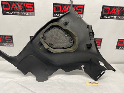 2002 Chevy Camaro Z28 LH Driver Rear Interior Quarter Trim Panel Ebony Black OEM - Day's Parts Yard