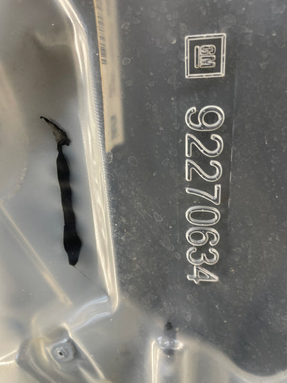 2015 Chevy SS Sedan RH Passenger Exterior Rear Door Silver OEM