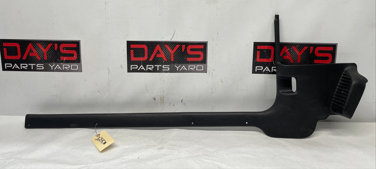 2002 Chevy Camaro Z28 LH Driver Interior Kick Panel Sill Trim Black Ebony OEM - Day's Parts Yard